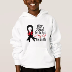 Skin Cancer Ribbon Hero My Daddy