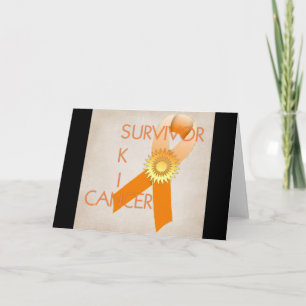 Skin Cancer Survivor D2 :: Puzzle/Ribbon 2 Card