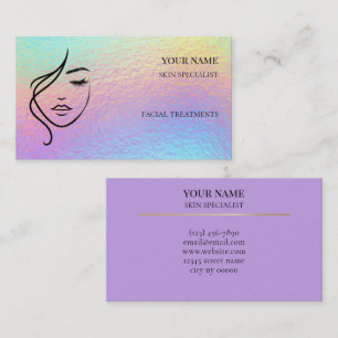 Skin care & Beauty Salon Business Card