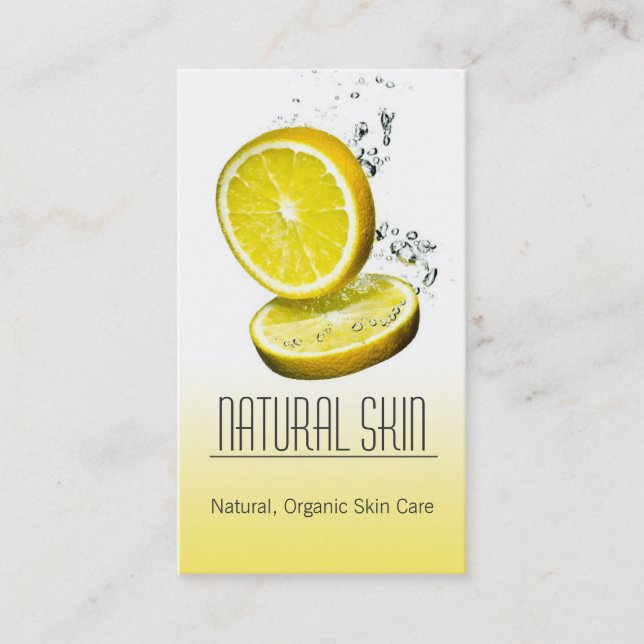 Skin care consultant Beautician business card (Front)