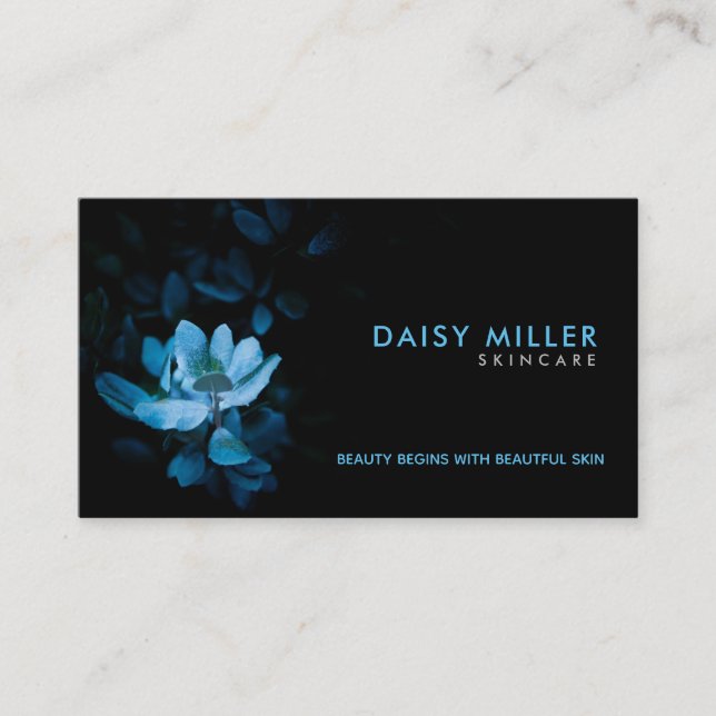 Skin Care & Cosmetics Slogans Business Cards (Front)