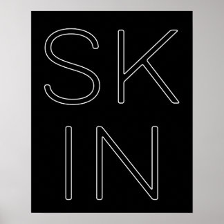 Skin Care Skincare Lover Skin Estheticia Poster