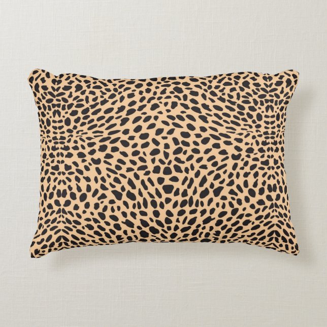 Skin cheetah decor decorative cushion (Front)