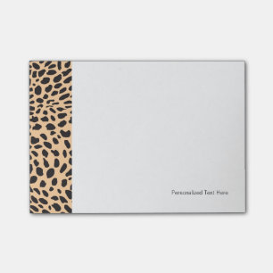 Skin cheetah decor post-it notes