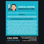 Skin Condition, Dermatologist, Dermatology Clinic Flyer<br><div class="desc">Skin Condition,  Dermatologist,  Dermatology Clinic Advertising Flyers By The Business Card Store.</div>