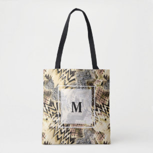 skin, leopard, snake tote bag