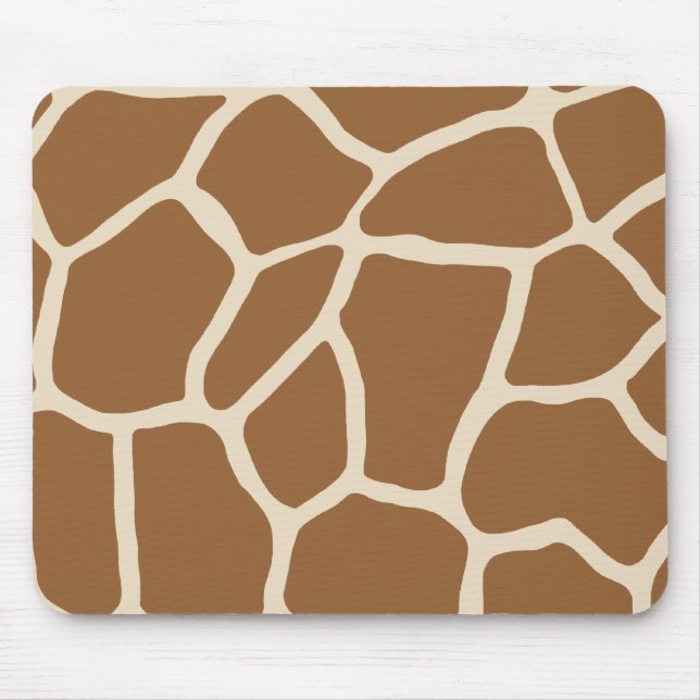 Skin Pattern, Colours of the Giraffe Mouse Mat (Front)