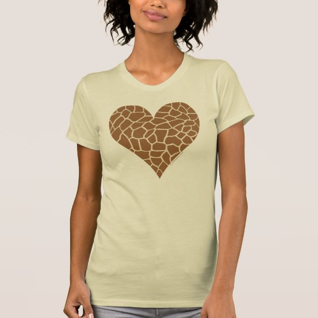 Skin Pattern, Colours of the Giraffe T-Shirt (Front)
