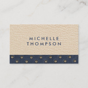 Skin   Upholstery Leather Business Card