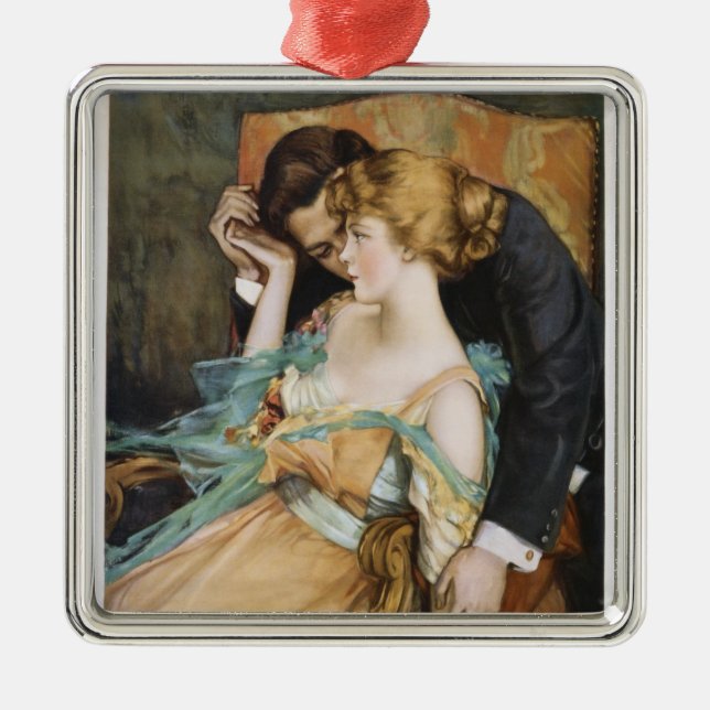 Skin You Love to Touch Mary Greene Blumenschein Metal Tree Decoration (Front)