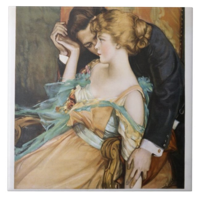 Skin You Love to Touch Mary Greene Blumenschein Tile (Front)