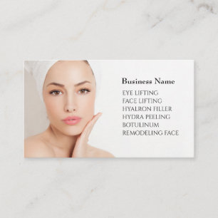Skincare & Beauty Salon Business card