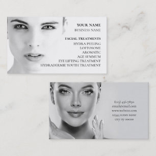 Skincare & Beauty Salon Business Card