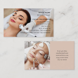 Skincare & Beauty Salon Business Card