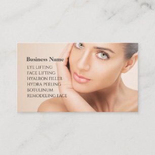 Skincare & Beauty Salon Business card