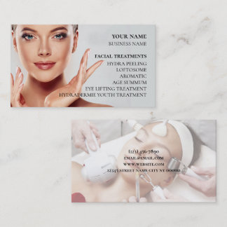 Skincare & Beauty Salon Business Card