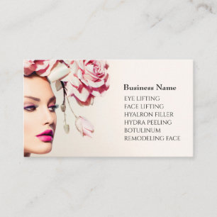 Skincare & Beauty Salon Business card