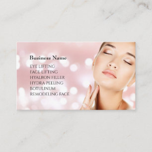 Skincare & Beauty Salon Business card