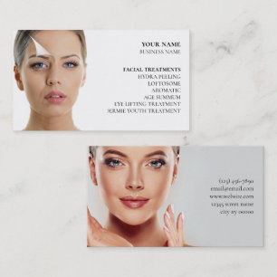 Skincare & Beauty Salon Business Card