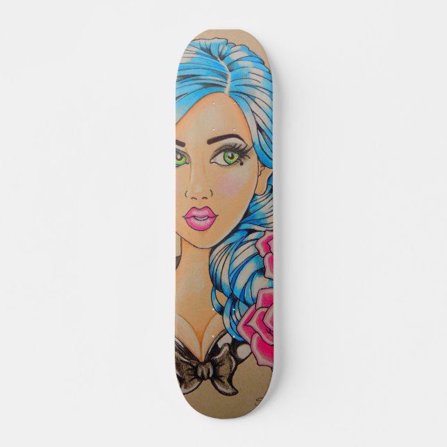 Skinderella Skate Deck (Front)