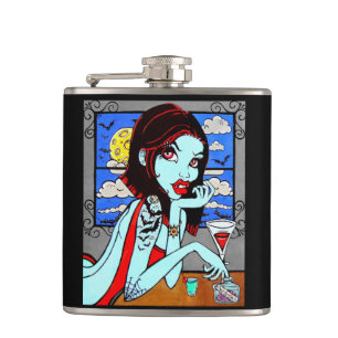 Skinderella's "Draculatte" flask