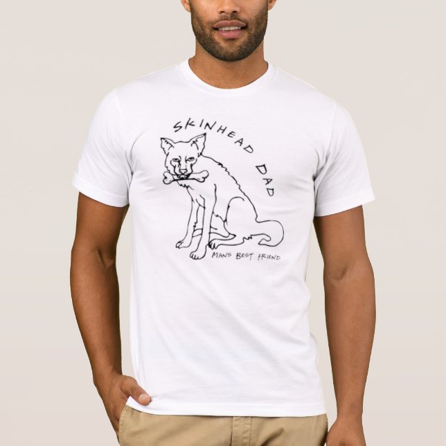 skinhead dad shirt (Front)