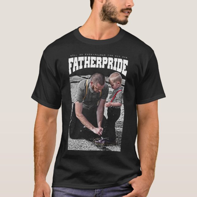 Skinhead Father Pride T-Shirt (Front)