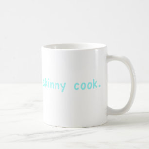 Skinny Cook Blue Coffee Mug