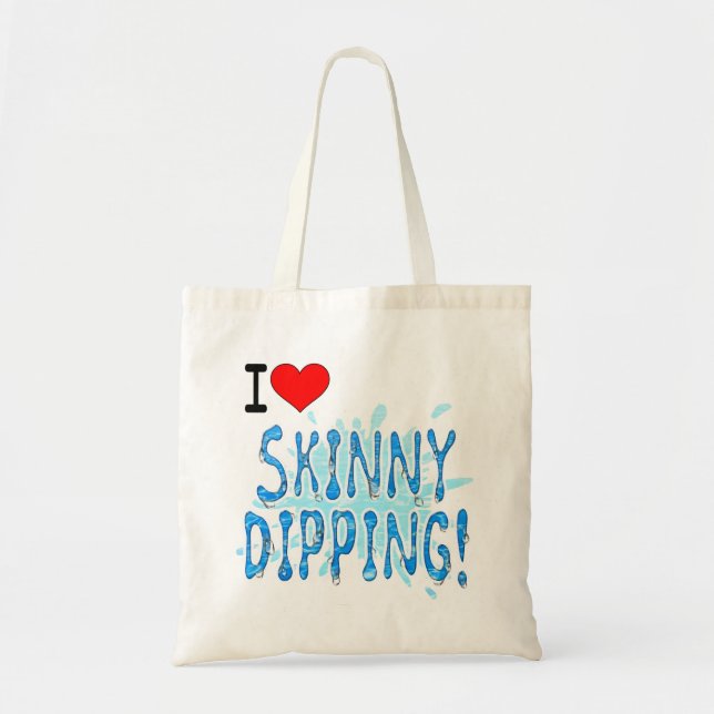 Skinny Dipping! Tote Bag (Front)