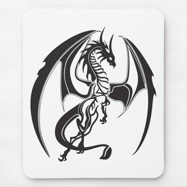Skinny dragons... mouse mat (Front)