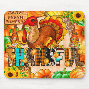 Skinny Thankful Tumbler Sublimation Mouse Mat