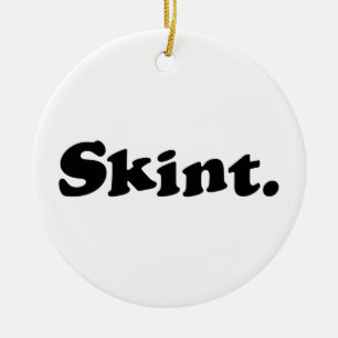 Skint. Ceramic Tree Decoration