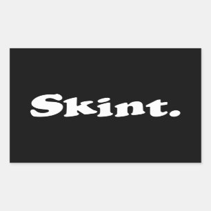 Skint. Rectangular Sticker