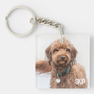 Skip 'A' Doodle 2 Key Ring