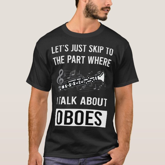 Skip Talk Oboe T-Shirt (Front)