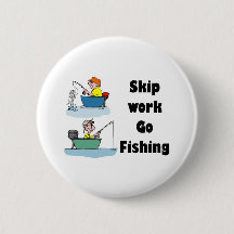 skip work go fishing merchandise