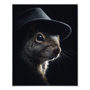 Skipper "The Sneak" Nuttington - squirrel -  Photo Print