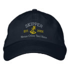 Skipper With Anchor Personalised