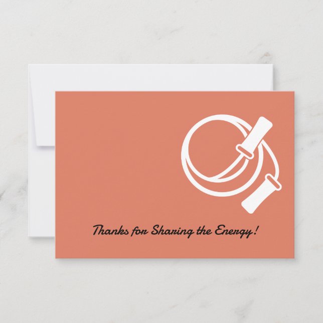 Skipping Rope Landscape Referral Thank You Card (Front)