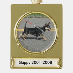 Skippy Chihuahua Ornament