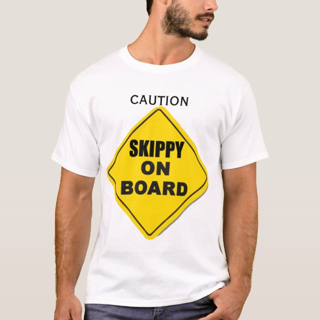 skippy on board T-Shirt (Front)
