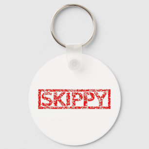 Skippy Stamp Key Ring