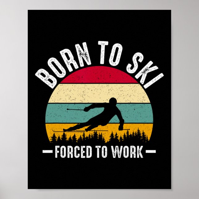 Skis, Alpine Skiing, _10  Poster (Front)