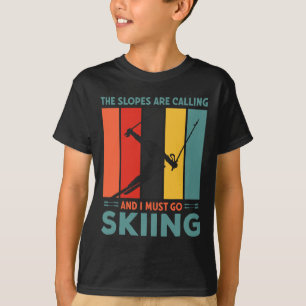 Skis, Alpine Skiing, _1 T-Shirt