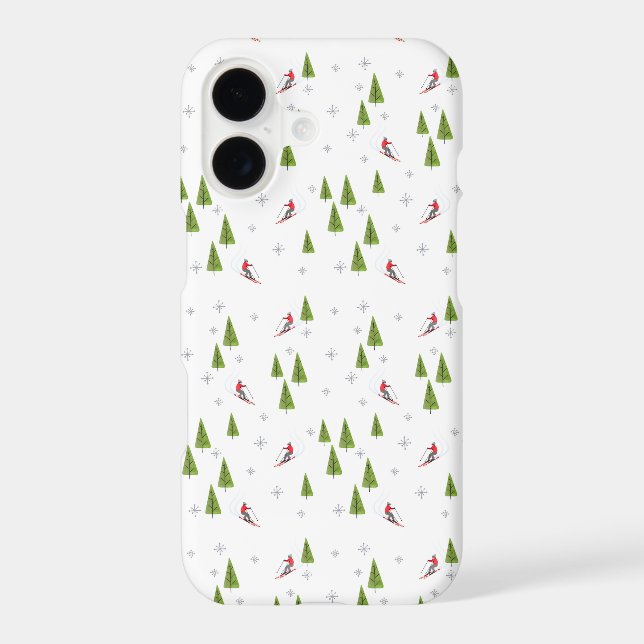 Skis and Pine Trees (Back)
