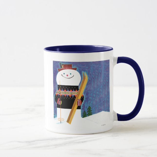 Skis for Snowman Mug (Right)