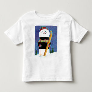 Skis for Snowman Toddler T-Shirt