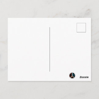 Skis, hat, goggles & snowflakes holiday postcard