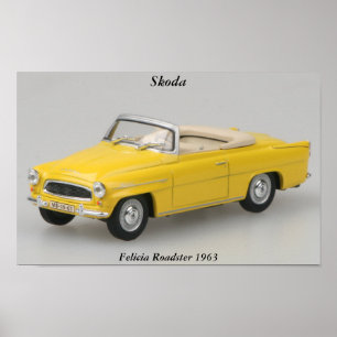 Skoda Felicia Roadster 1963 Print