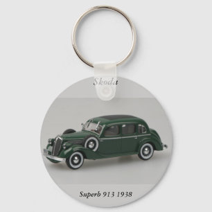 Skoda Superb 913 1938 Keychain